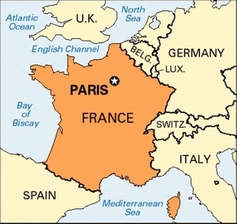 in which country paris is located